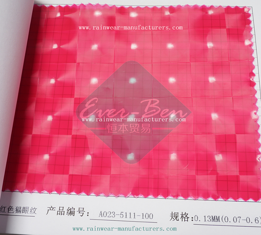 018 Non vinyl shower curtain films